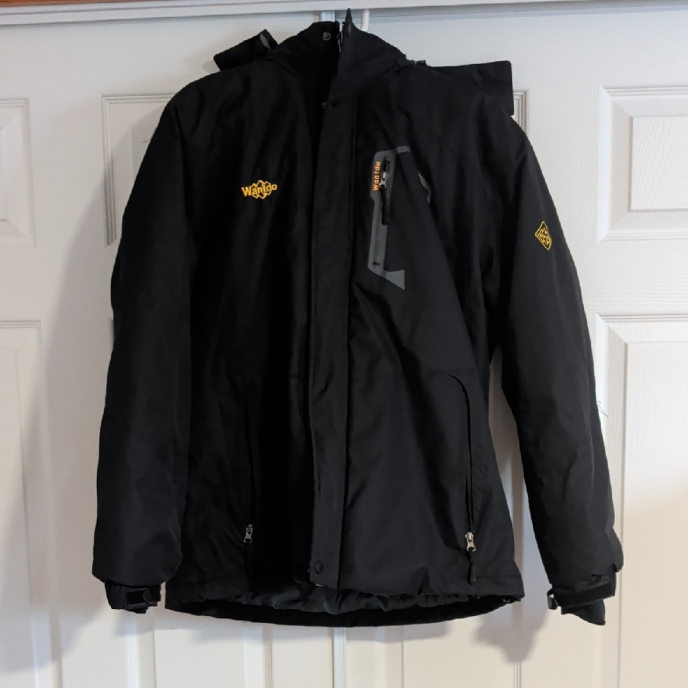 Waggo Black Ski & Snow Jacket for Women